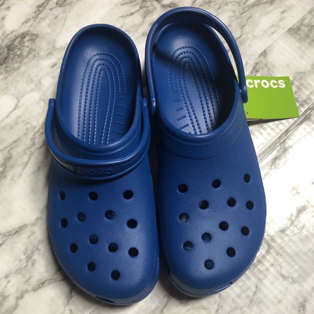 Crocs Classic Clogs Slides Men’s Blue Size 17